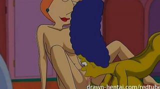 Lesbiana hentai marge simpson y lois griffin