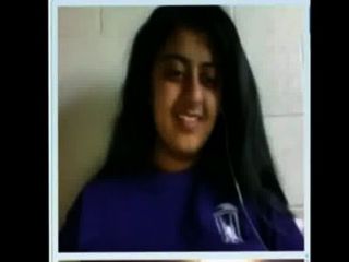 Muchacha linda india del camskype