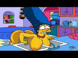 los simpsons hentai marge sexy (gif)
