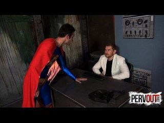 superman gay double teamed