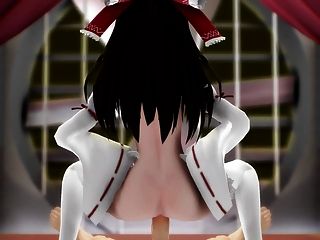 Touhou mmd reimu