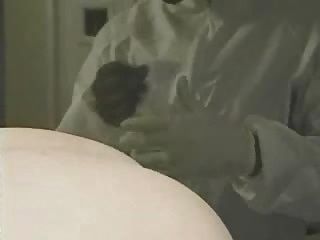 Embarazadas enfermeras de látex