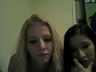mi amigo y yo jugando en la webcam