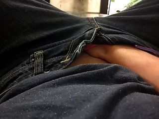 masturbación fille en jeans avec vibro