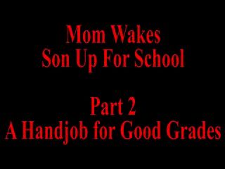 mamá despierta a su hijo para la escuela parte 2